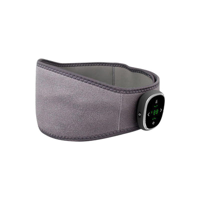 EMS Pulse Massage Waist Support Belt with Heat Compress