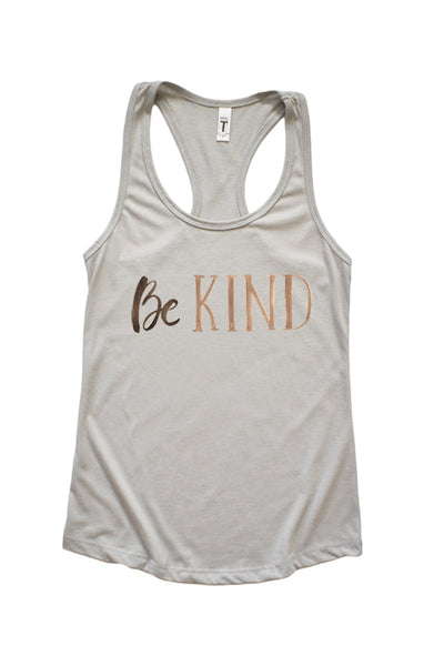 Be Kind Racerback Tank Top - Korvel