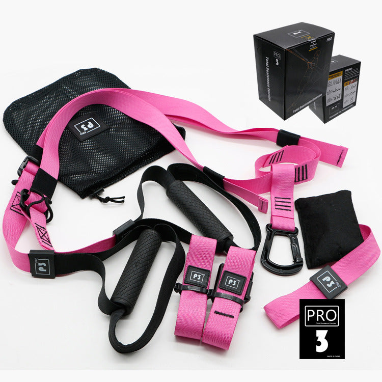 Suspension Training Strap - Adjustable, Wall Mount, Professional (TRX-style) - Korvel