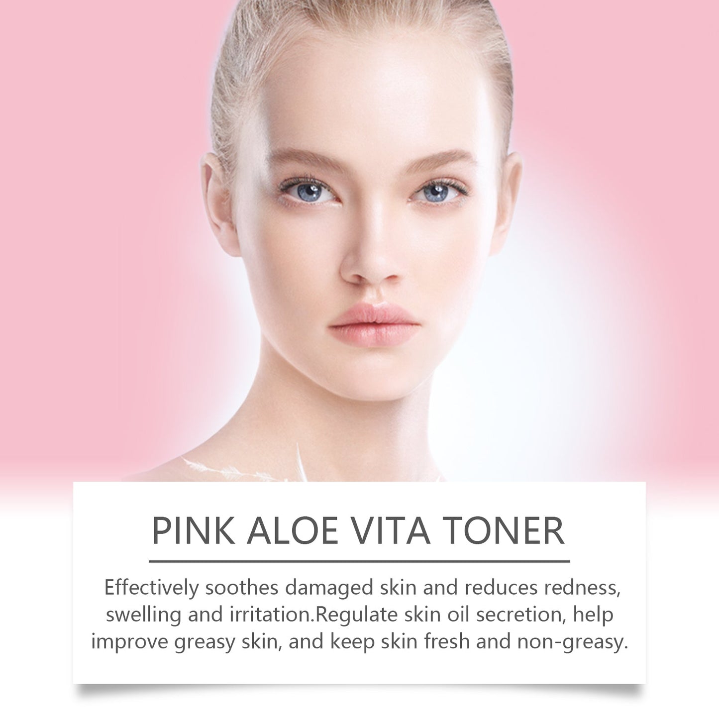Aloe Vera Moisturizing Water, Repair Facial Skin Hydrating, Moisturizing, Clear, Elastic And Improve The State - Korvel