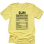 Nutrition Facts 1762 Unisex T-Shirt - Korvel