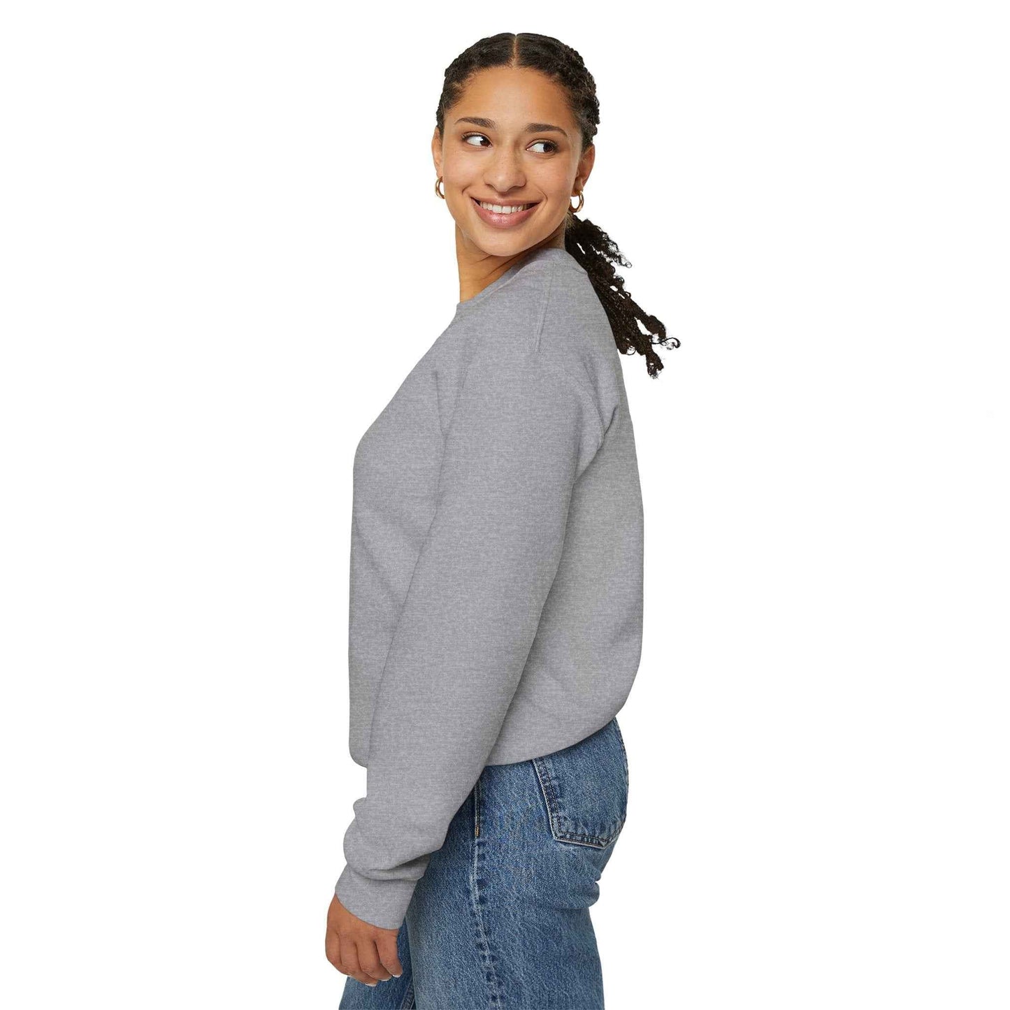 Sudadera Bordada de Conciencia Nunca Pasa de Moda