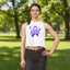 Géré. Continu. Crop Top Femme | Sensibilisation à l'Épilepsie