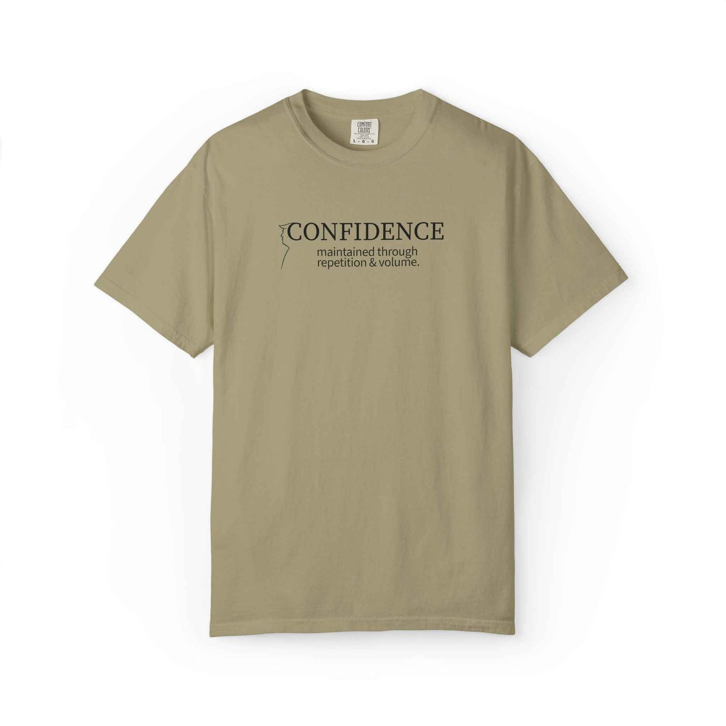 Camiseta Confidence Maintained – Edición Tipografía Minimalista