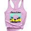 Sunshine Scene Racerback Tank Top