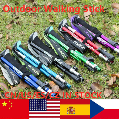 Premium Retractable Hiking Poles