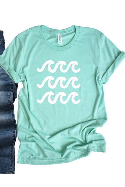 Waves 1768 Unisex T-Shirt - Korvel