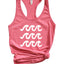 Waves Racerback Tank Top
