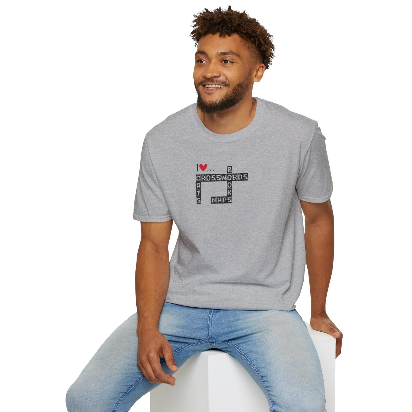 Purrfectly Cozy Crosswords Unisex T-Shirt - Korvel