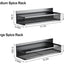 New Magnetic Shelf Moveable Magnetic Fridge Organizer  Rack Seasoning Organizer Spice Rack for Refrigerator - Korvel