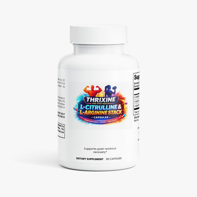 Premium L-Citrulline & L-Arginine Stack - Made in the USA