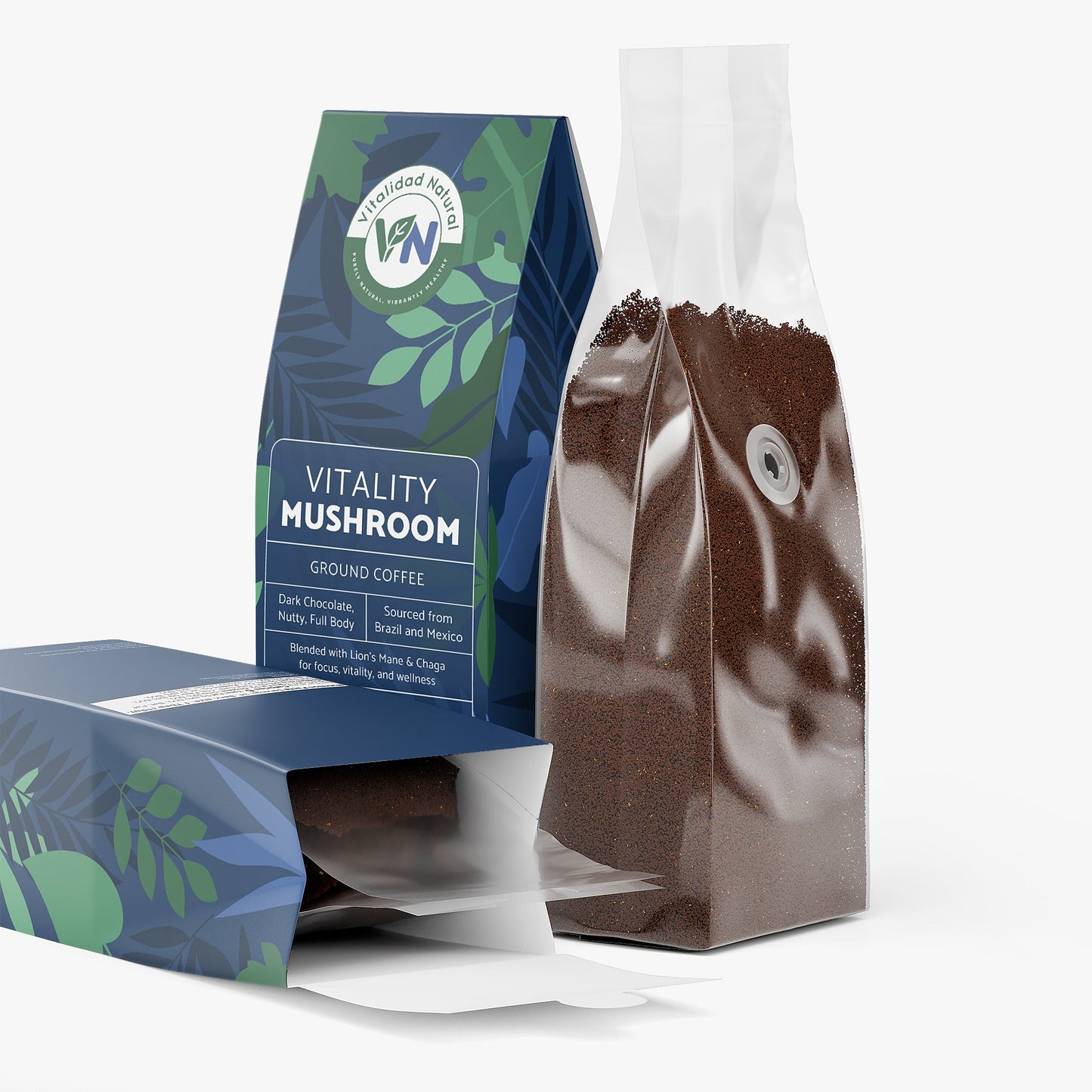 Vitality Mushroom Coffee - Medium Roast Blend