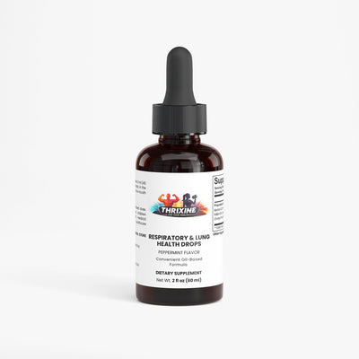 Premium Respiratory & Lung Health Drops - Made in the USA