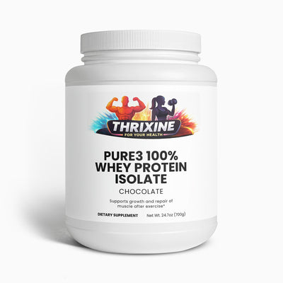 Pure3 100% Whey Protein Isolate - Chocolate Flavor