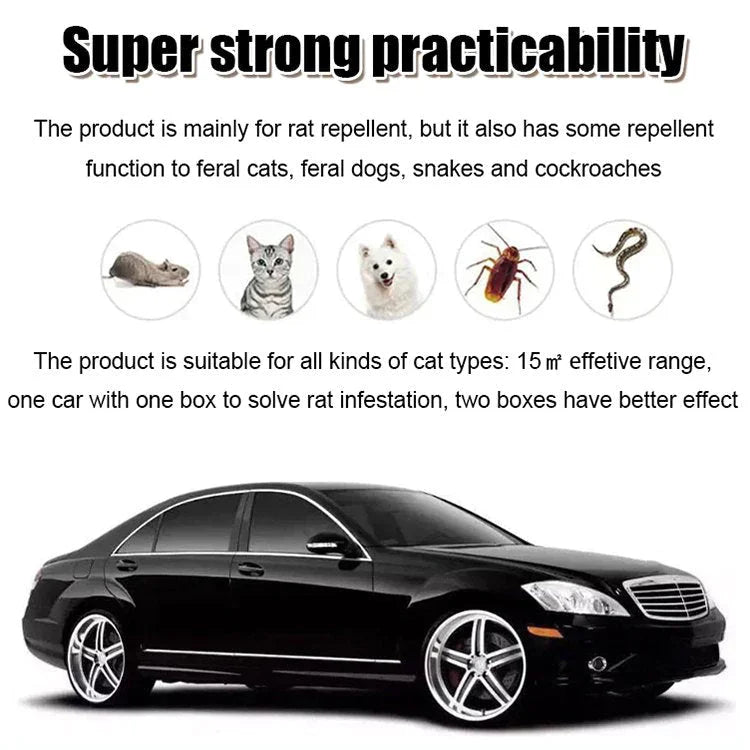 120g Rat Drive Gold Bead Magic Box Peppermint Mouse Repellent Cream  Safety Mouse Repellent For Home Kitchen Bedroom Bathroom - Korvel