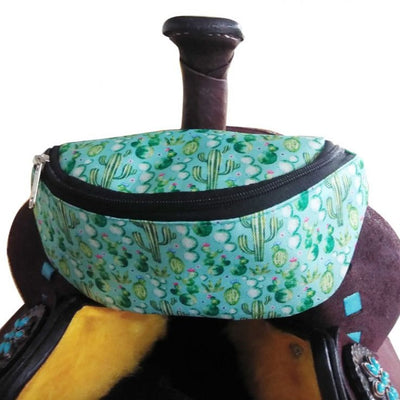 Blue Cactus Saddle Sack - Korvel