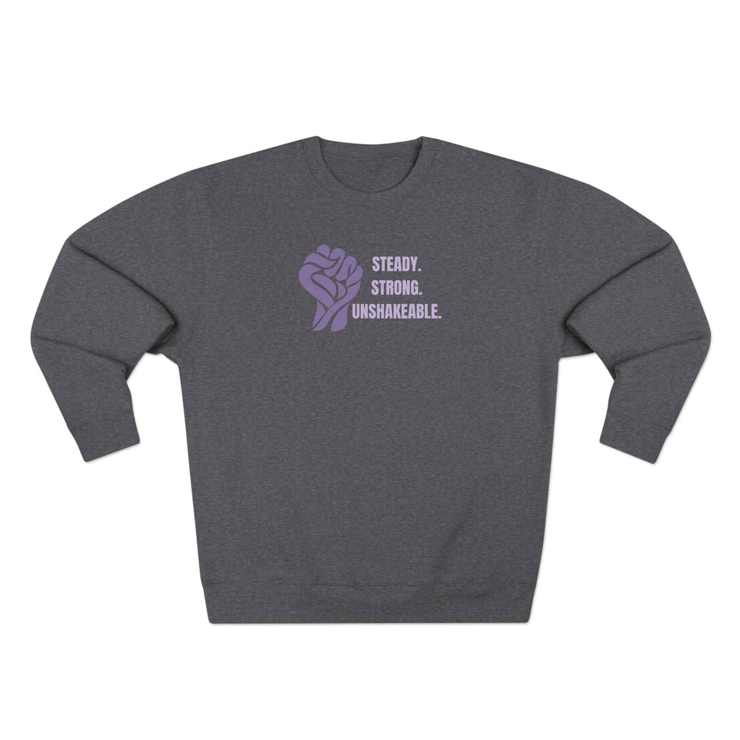 Constante. Fuerte. Inquebrantable. Sudadera de Concienciación sobre la Epilepsia