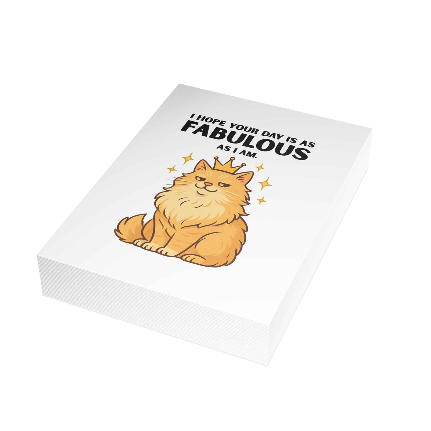 Espero que tu día sea tan fabuloso como yo - Set de Tarjetas de Felicitación