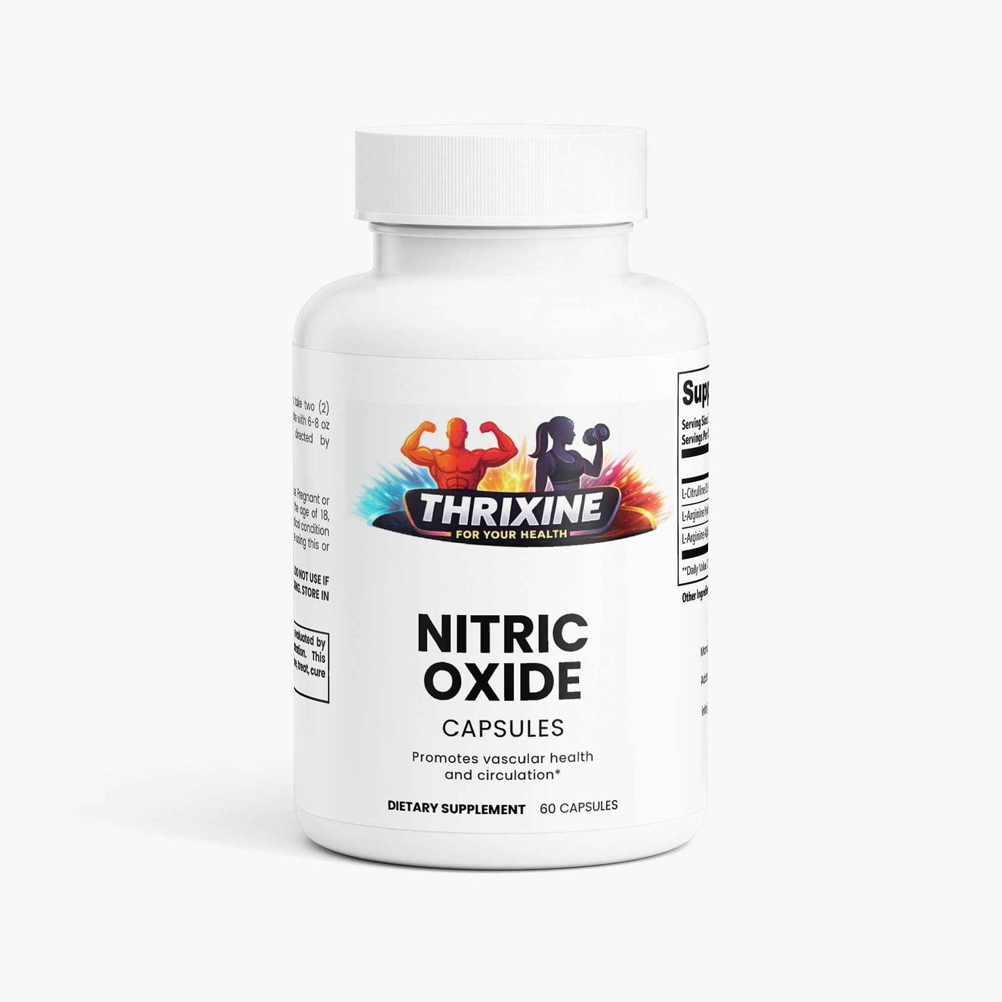 Premium Nitric Oxide Capsules - Made in the USA