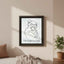 L'impression sur toile Chat Le Monde Peut Attendre