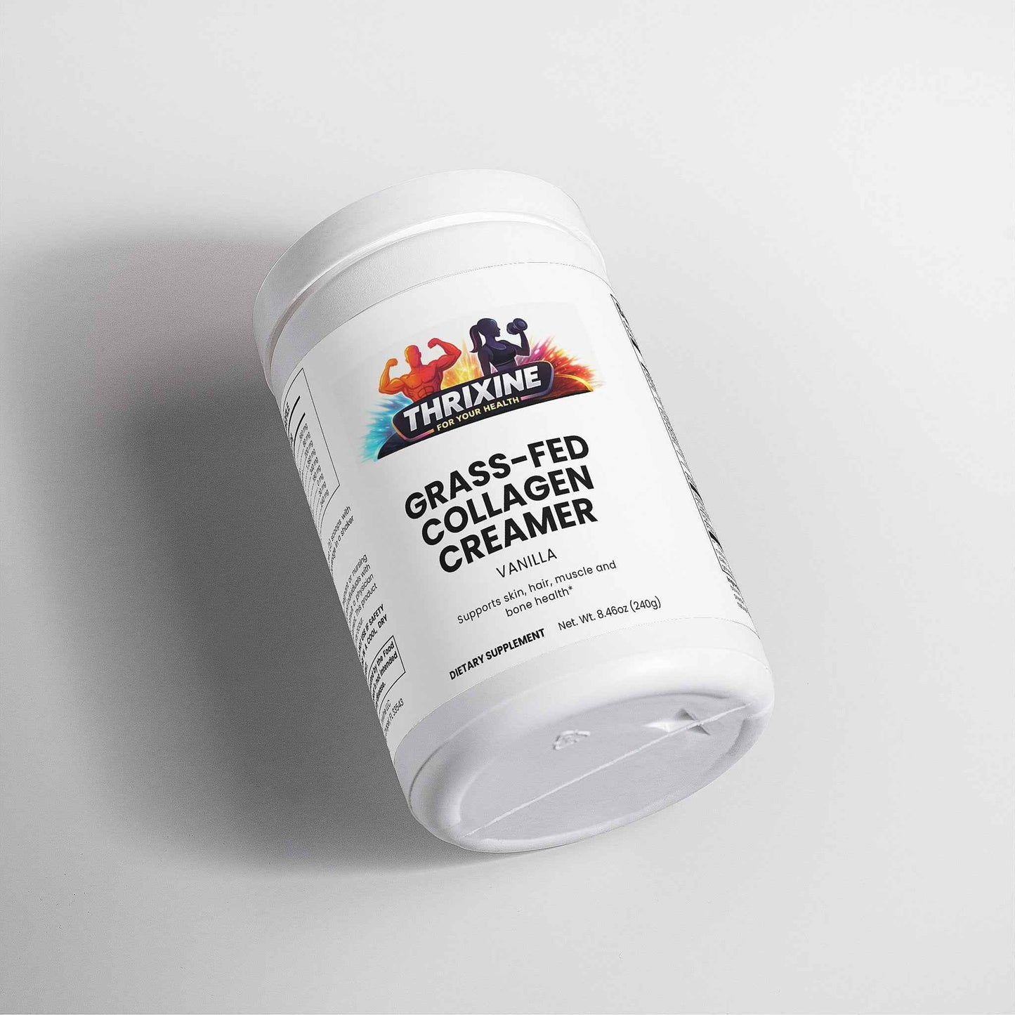 Premium Grass-Fed Collagen Creamer - Vanilla Flavor
