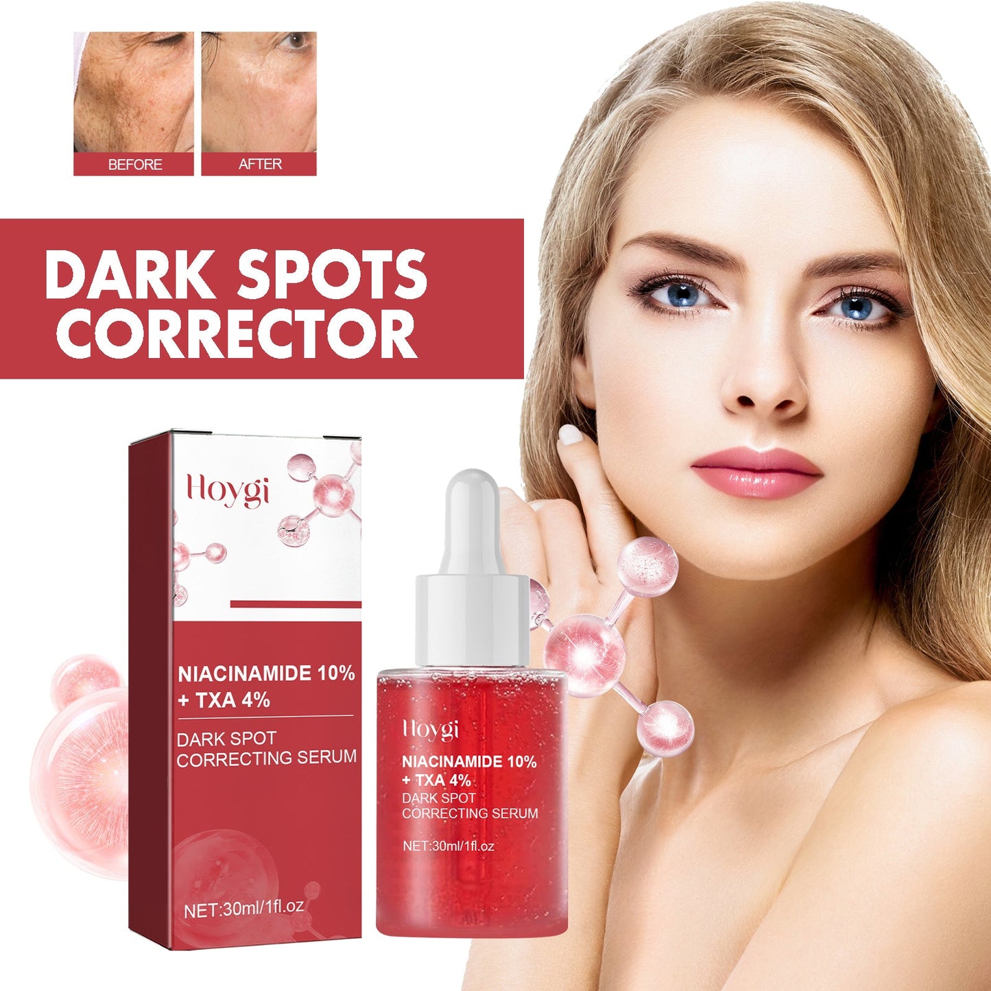 Dark Spots Repair Essence, Moisturizing And Brightening Repair Essence For Dark Spots And Age Spots - Korvel