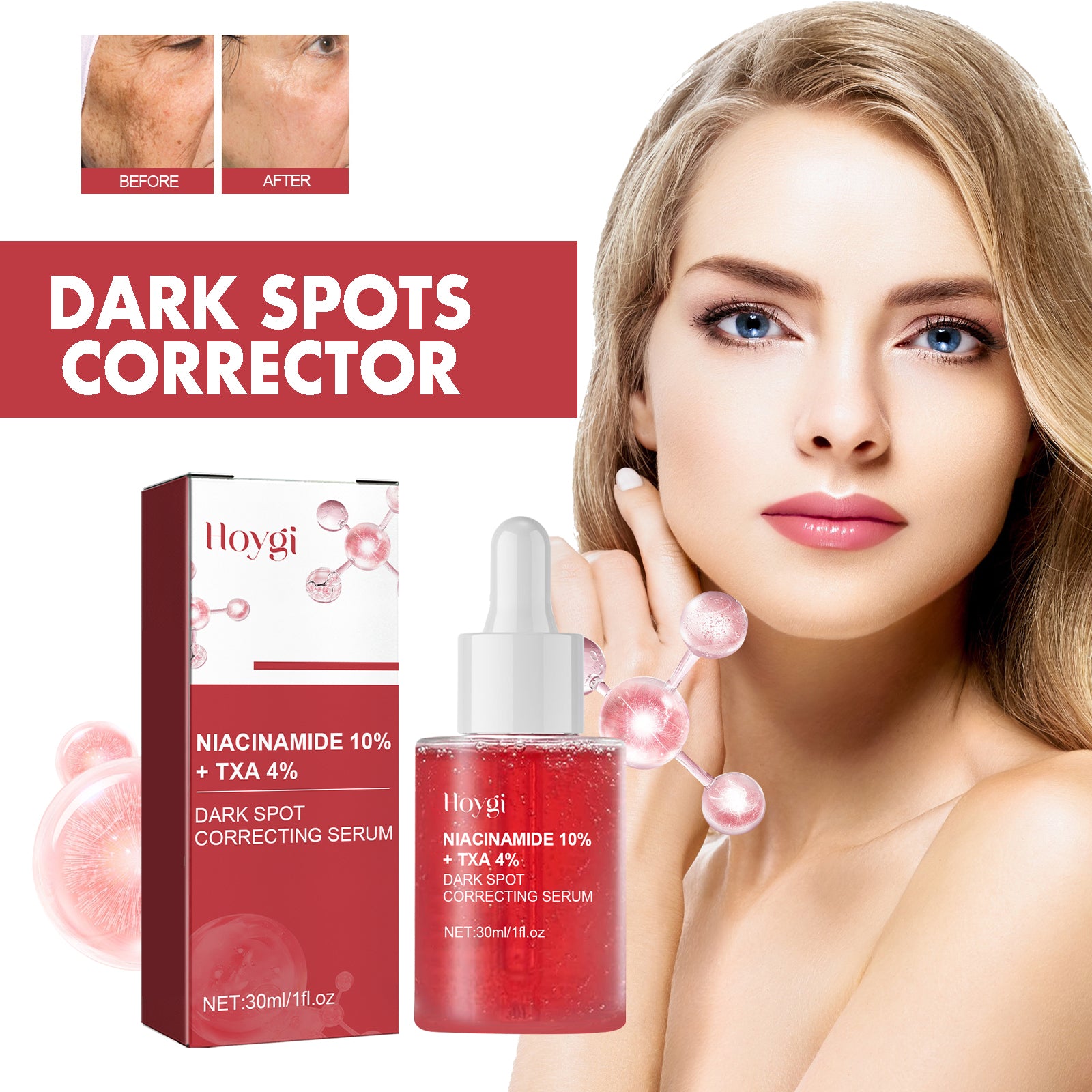 Dark Spots Repair Essence, Moisturizing And Brightening Repair Essence For Dark Spots And Age Spots - Korvel