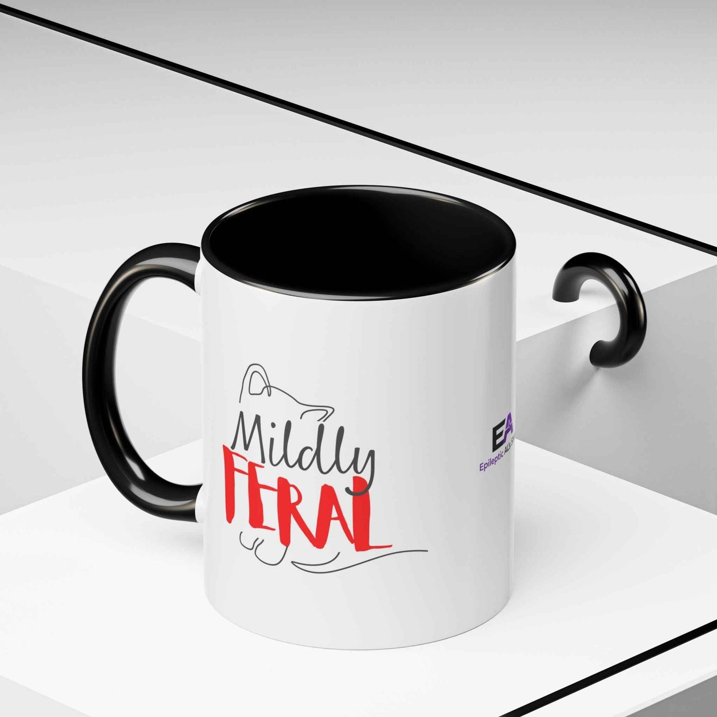 Mildly Feral Accent Mug — Morning Mood