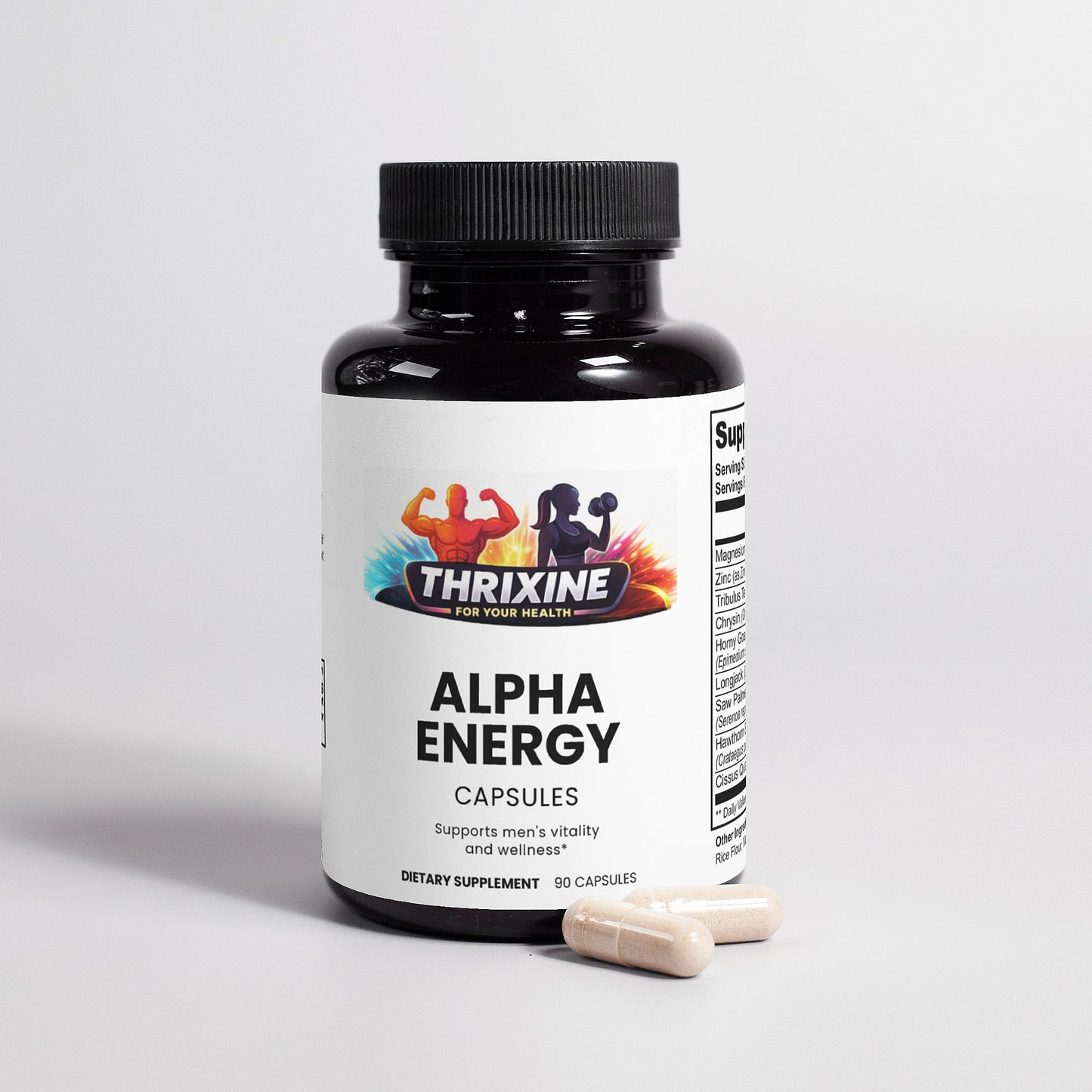 Alpha Men's Vitality Support Capsules - Premium Formula