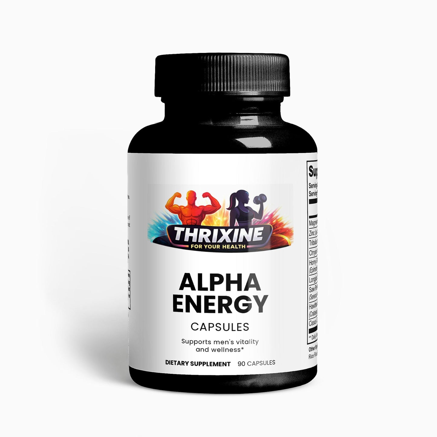 Alpha Men's Vitality Support Capsules - Premium Formula