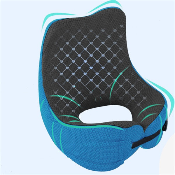 Coussin de Voyage Ergonomique en Mousse à Mémoire