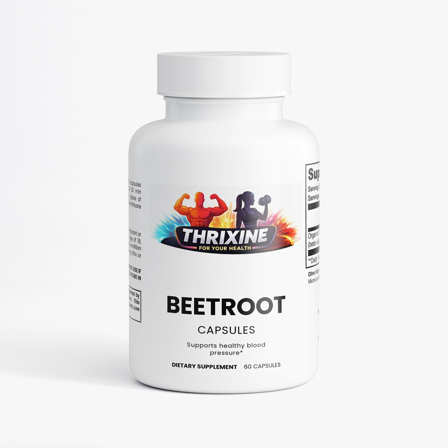 Premium Beetroot Capsules - Made in the USA
