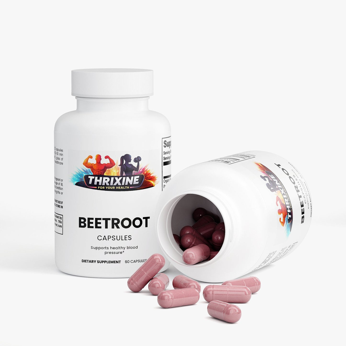 Premium Beetroot Capsules - Made in the USA