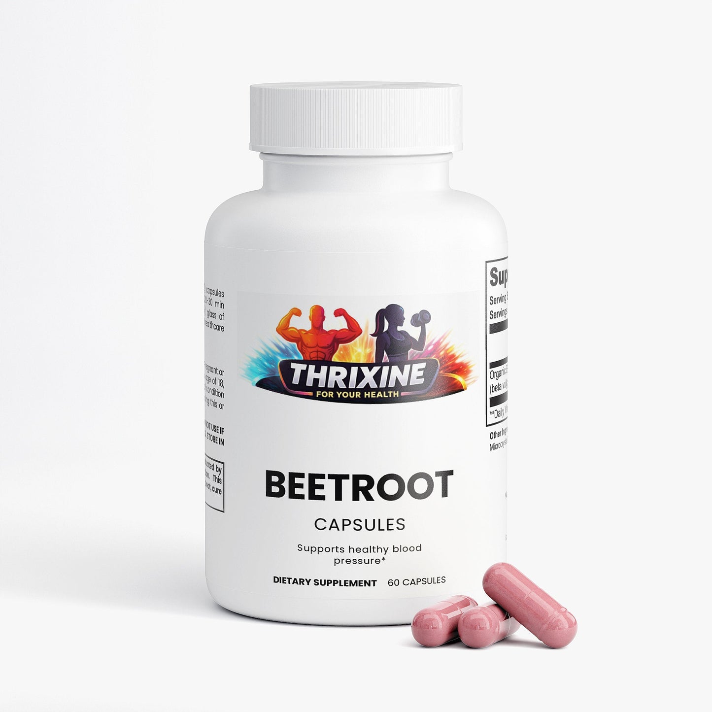 Premium Beetroot Capsules - Made in the USA