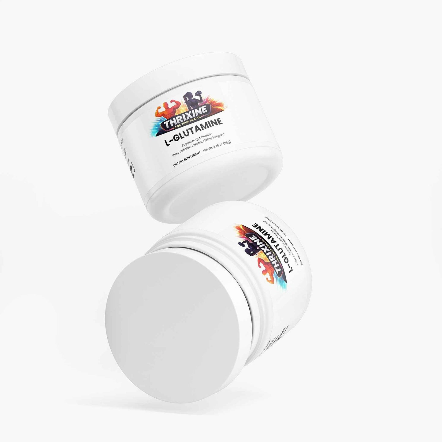 Polvo de L-Glutamina Premium - Hecho en EE. UU.