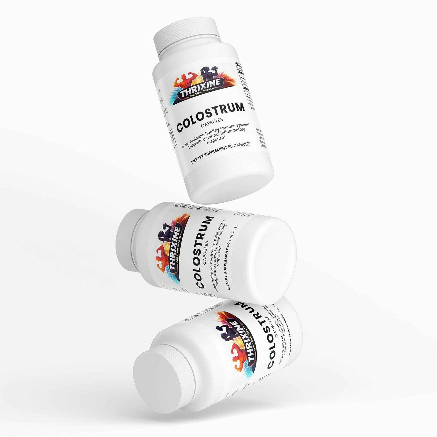 Premium Colostrum Capsules - Made in the USA