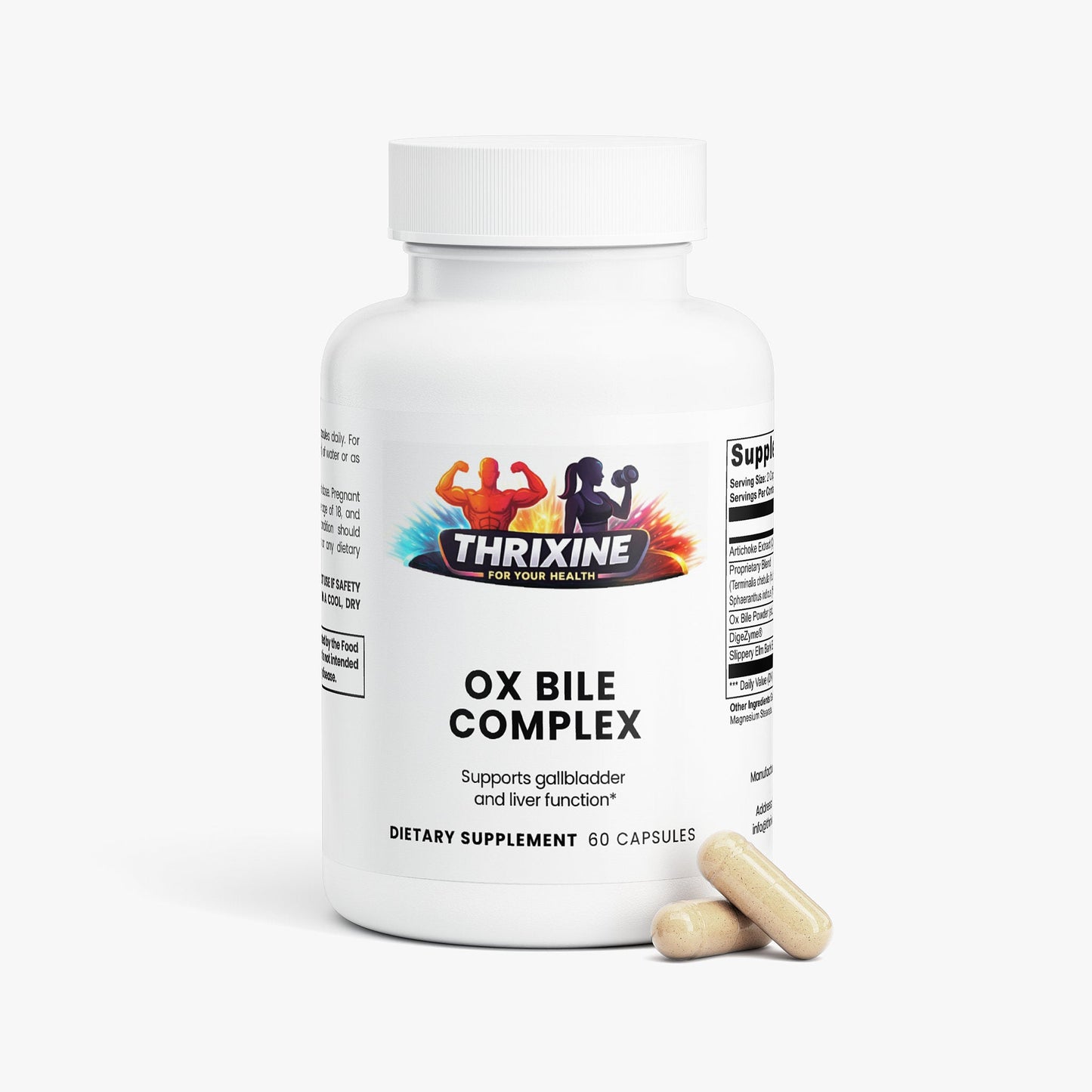 Complejo de Bile de Buey Premium - Suplemento de Soporte Digestivo