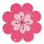 Lucky Flower Heat Insulation Mat Simple Wind Table Heat Insulation Mat Anti scalding Bowl and Dish Mat Household Plate Mat PVC Mat - Korvel