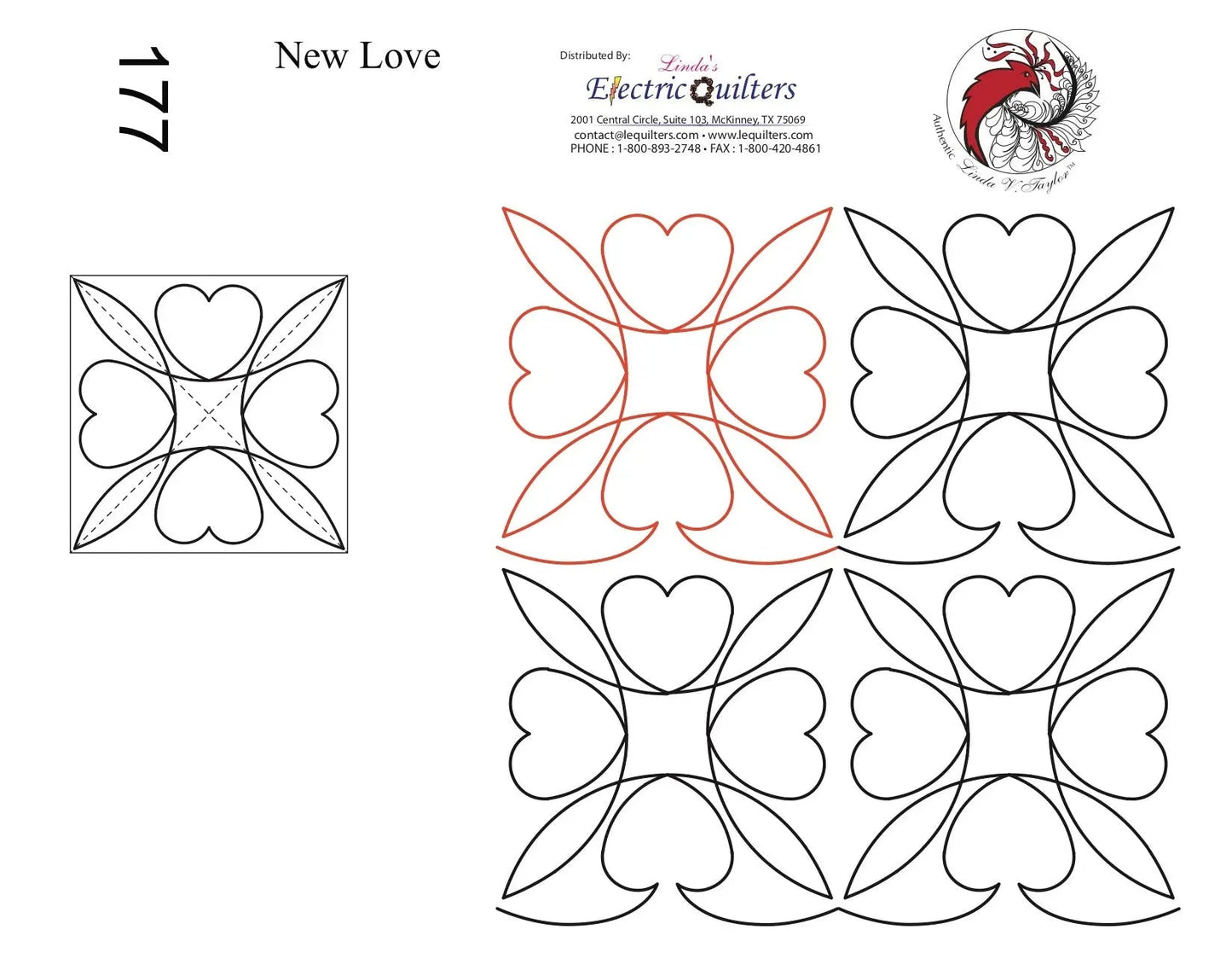177 Nuevo Pantógrafo Love con Bloques de Linda V. Taylor