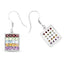 4.32 Carat Genuine Multi-Stone .925 Sterling Silver Earrings