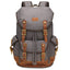 Mochila de Senderismo Vintage Impermeable de Gran Capacidad