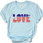 USA Love 1780 T-Shirt - Korvel
