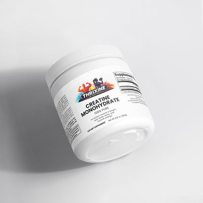 Thrixine Creatine Monohydrate - Premium Quality, Made in the USA