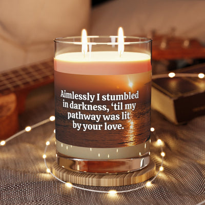 Aromatherapy Bliss Candle - Elegant Glass, 11oz - Korvel