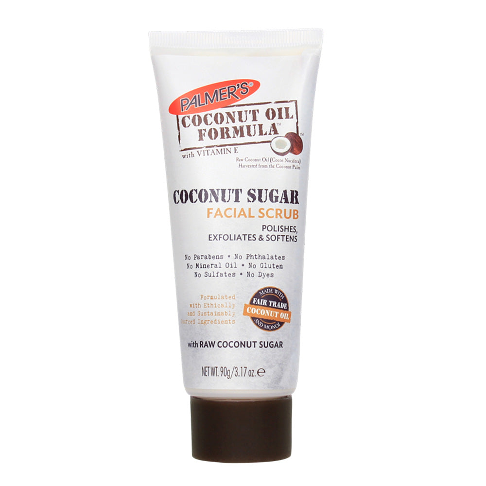 Exfoliante Facial de Azúcar de Coco Palmer's Coconut Oil Formula, 3.17 oz