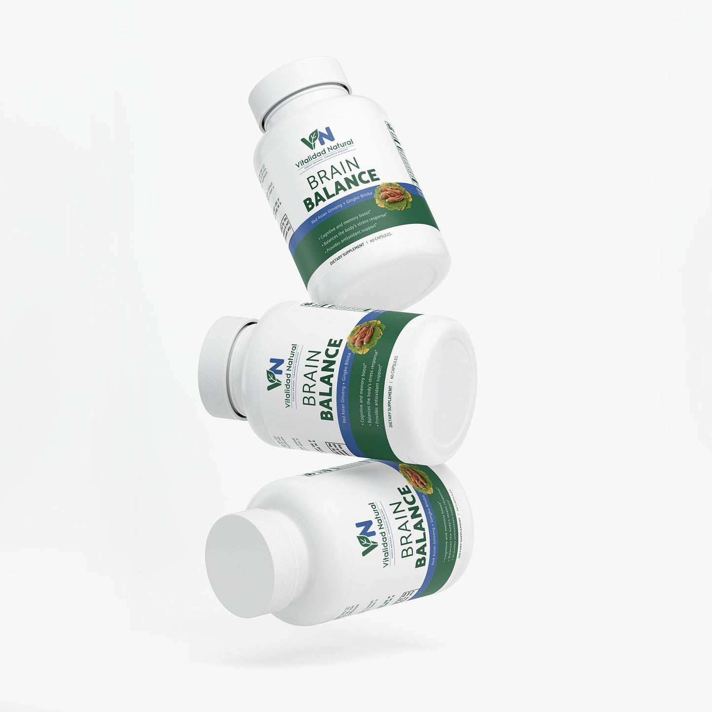 Premium Ginkgo Biloba & Ginseng Capsules