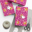 Pink Cat Blossom Gift Wrap | Adorable Cat Lover Wrapping Paper