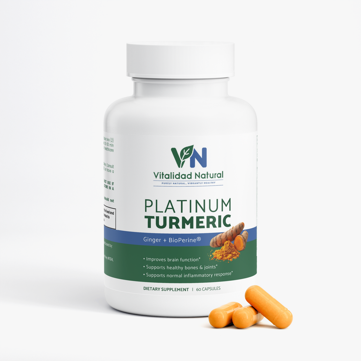 Supplément de Curcuma Premium Platinum