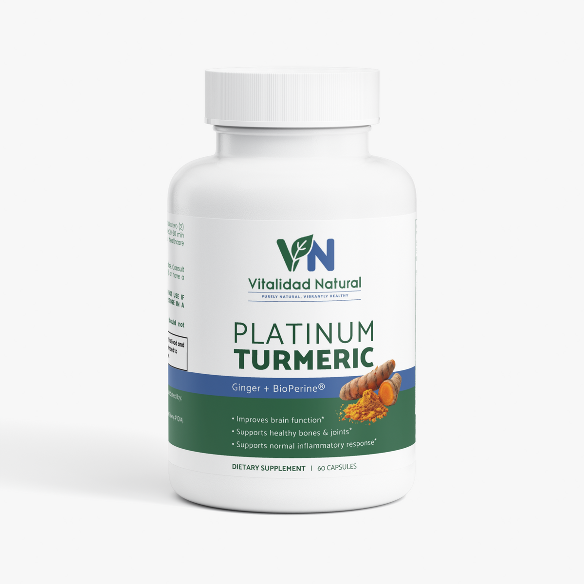 Supplément de Curcuma Premium Platinum