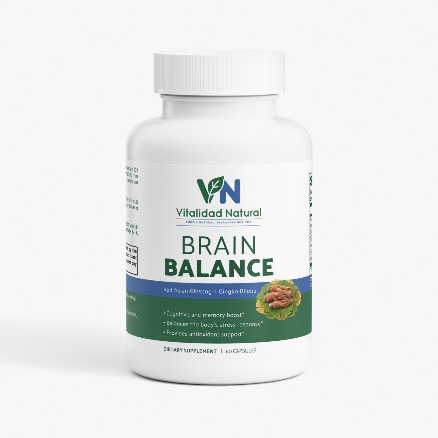 Premium Ginkgo Biloba & Ginseng Capsules